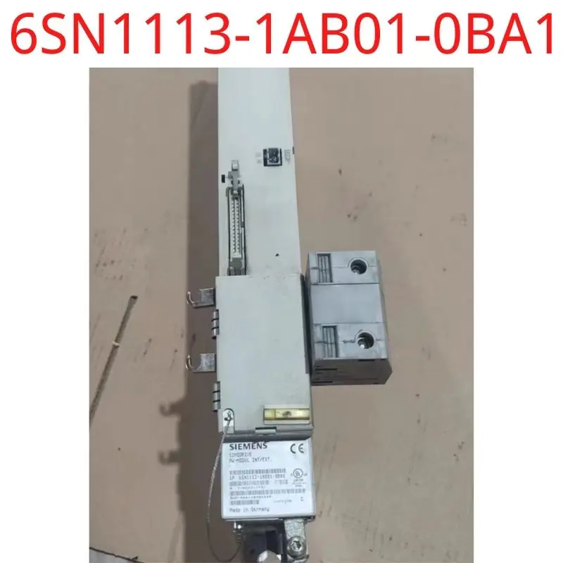 

used Siemens 6SN1113-1AB01-0BA1 SIMODRIVE 611 PULSED RESISTOR MODULE, INTER. RESISTANCE FOR 0.3/25 KW test ok