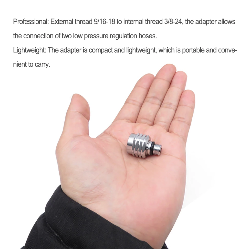 

Адаптер для штекера 3 8-24 на гнездо 9 16-18