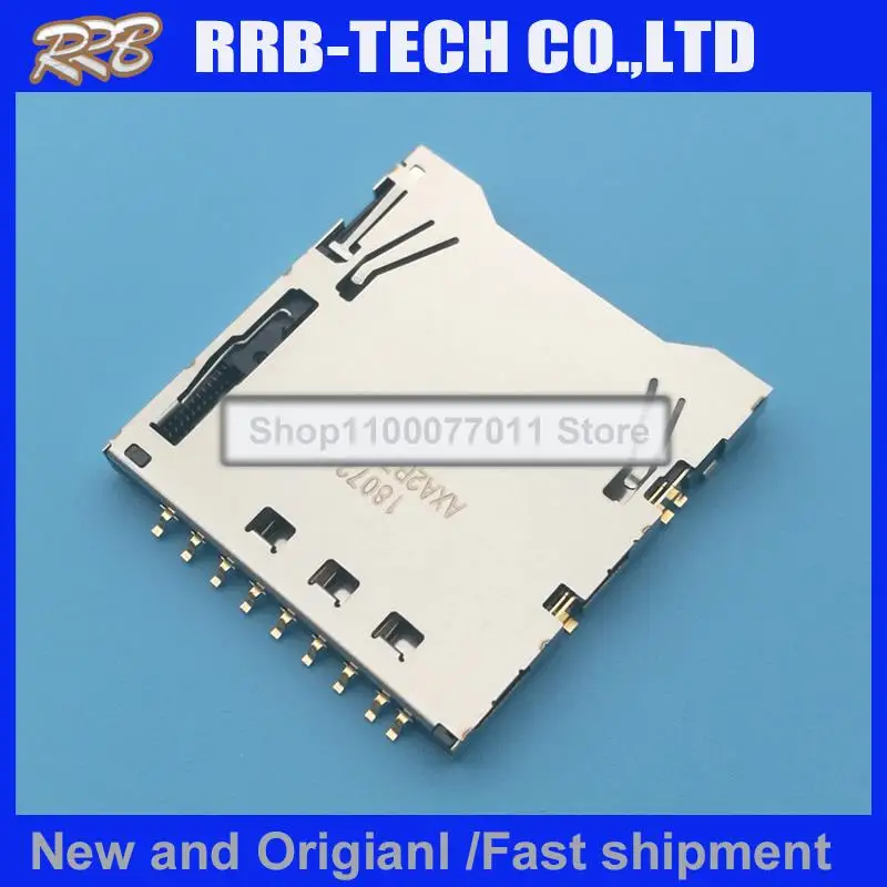 

10 шт./лот AXA2R73061 AXA2R73061P-M SD card seat 100% новый и оригинальный