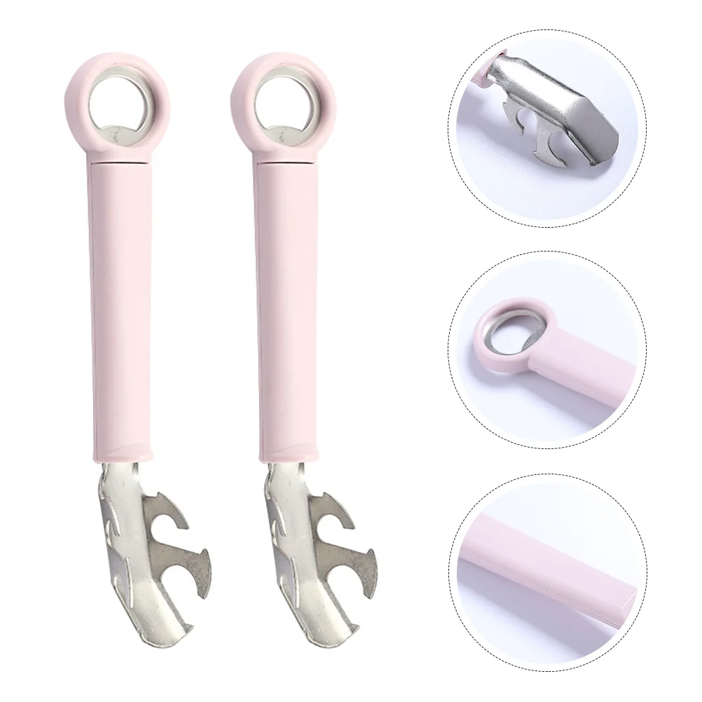 

2Pcs Hot Dishes Gripper Multipurpose Plate Lifter Portable Bottle Opener