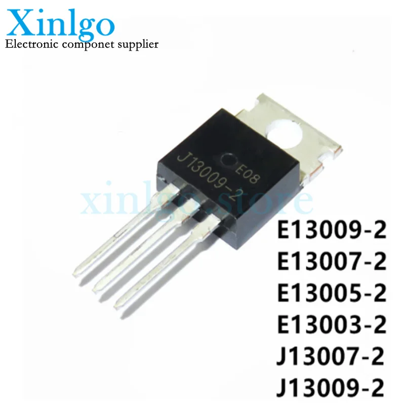 

10PCS MJE13009 TO220 E13009-2 E13009 TO-220 E13007-2 MJE13007 E13005-2 MJE13005 E13003-2 MJE13003 J13007-2 FJP13007 J13009-2