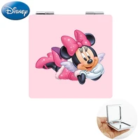 disney minnie mickey mouse movie square new womens fashion tools makeup portable travel mirror for lovers wife dsy279