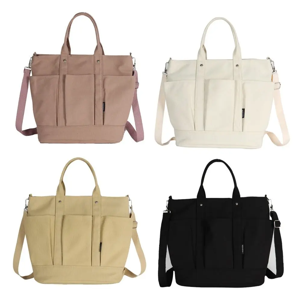 Вместительные сумки-тоуты для компьютеров, ручная сумка-шоппер, Холщовая Сумка через плечо для женщин и мужчин