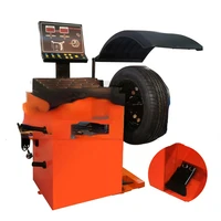 automatic car wheel balancer with pedal brake tyre changer and balancer