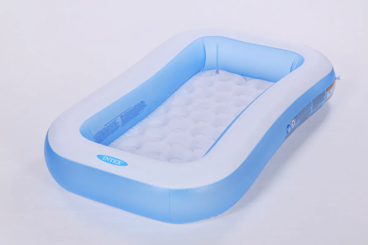

Swimming Pool Luxury Baby Play Bath Tub Inflatable Bottom Sand Ball 166*100*28CM