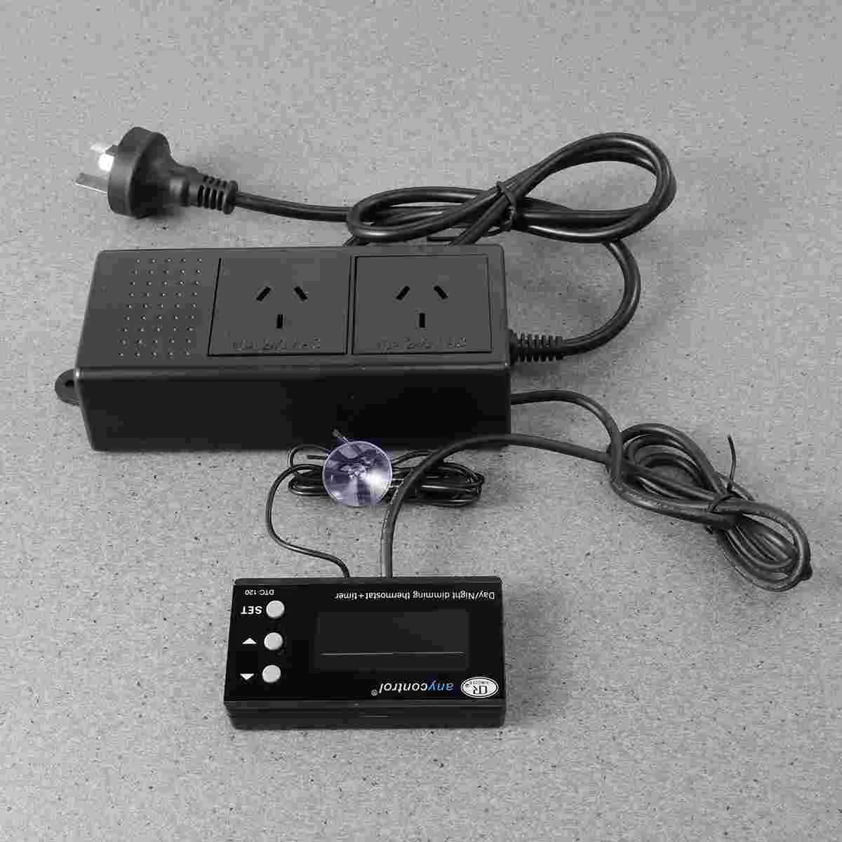 

Practical Aquarium Thermostat Reptile Temperature Controller Breeding Thermostat with Plug