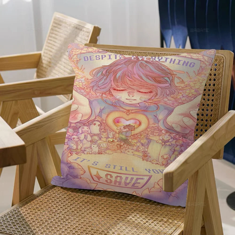 Undertale наволочка дизайн Декор праздничные украшения