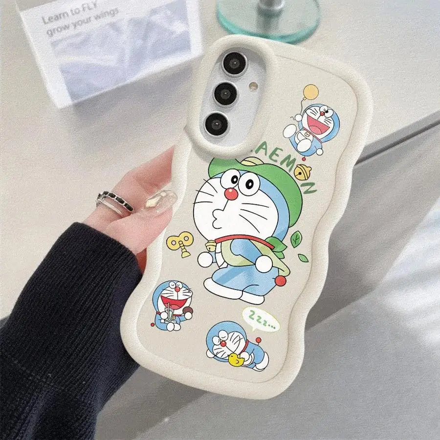 Anime D-oraemon Case for Samsung Galaxy A55 A54 A73 A52 A53 A51 A23 A22 A35 A34 A33 A32 A25 A24 A21s A11 A15 Soft Cover