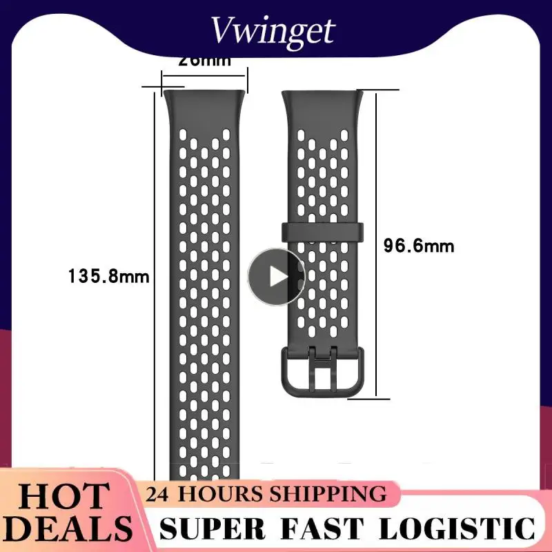 

Smart Accessories Wristband Breathable Replacement Watchband 26mm Sports For Bracelet 7pro Watch Strap