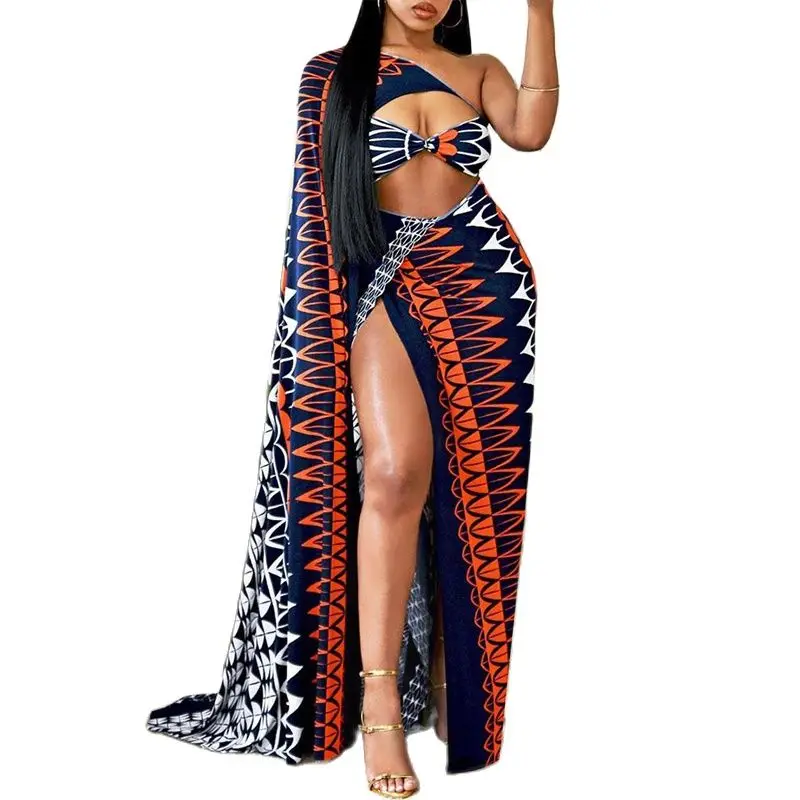 

Женское элегантное официальное платье макси, женское стильное длинное платье, дизайнерское платье с цветными блоками и вырезом, платье с высоким разрезом