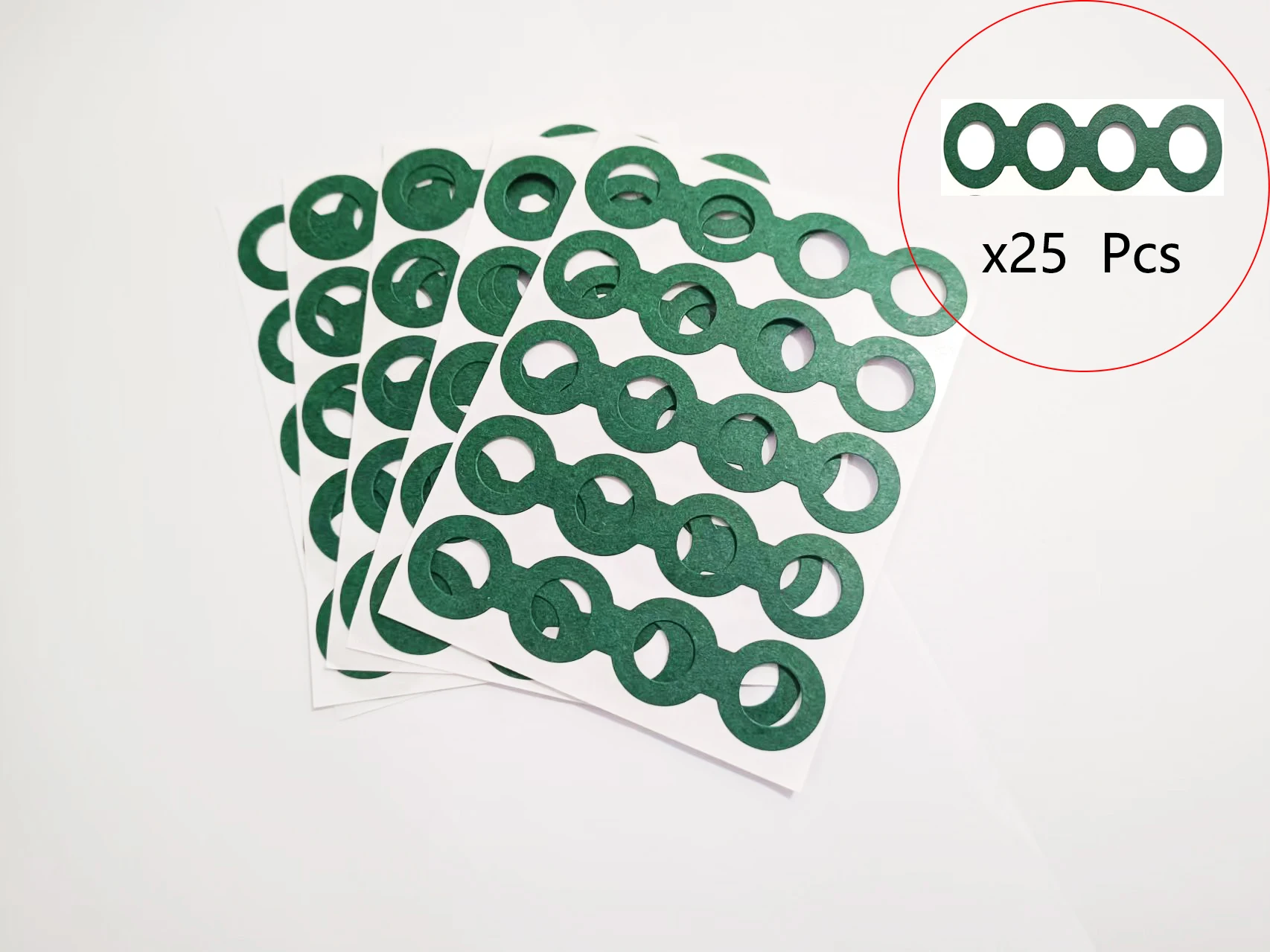 

Изоляционные прокладки для аккумуляторов 18650 с клеем