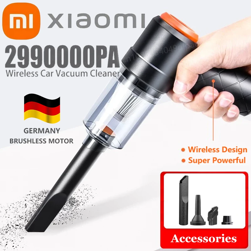 

Xiaomi 2990000Pa беспроводной автомобильный пылесос портативный пылесос беспроводной ручной автоматический пылесос высокой мощности для домашнего офиса
