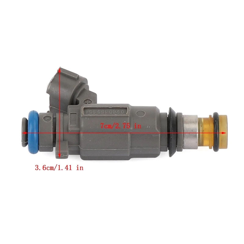 Топливные форсунки 4 шт. подходят для Subaru Baja Legacy 2003 л FBLC-100 16611-AA43A 2006