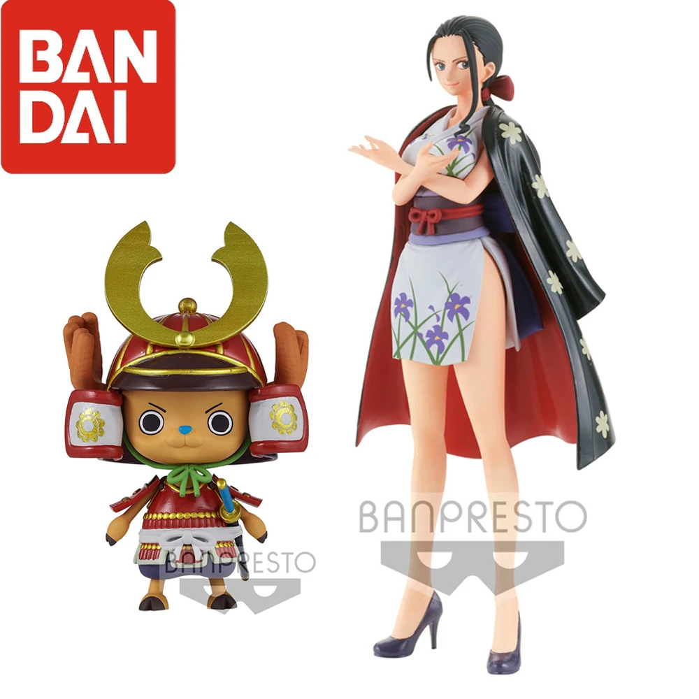 

Original Banpresto One Piece DXF Nicorobin Tony Tony Chopper Wano Country Anime Figure Genuine Finished Model Action Doll Toys