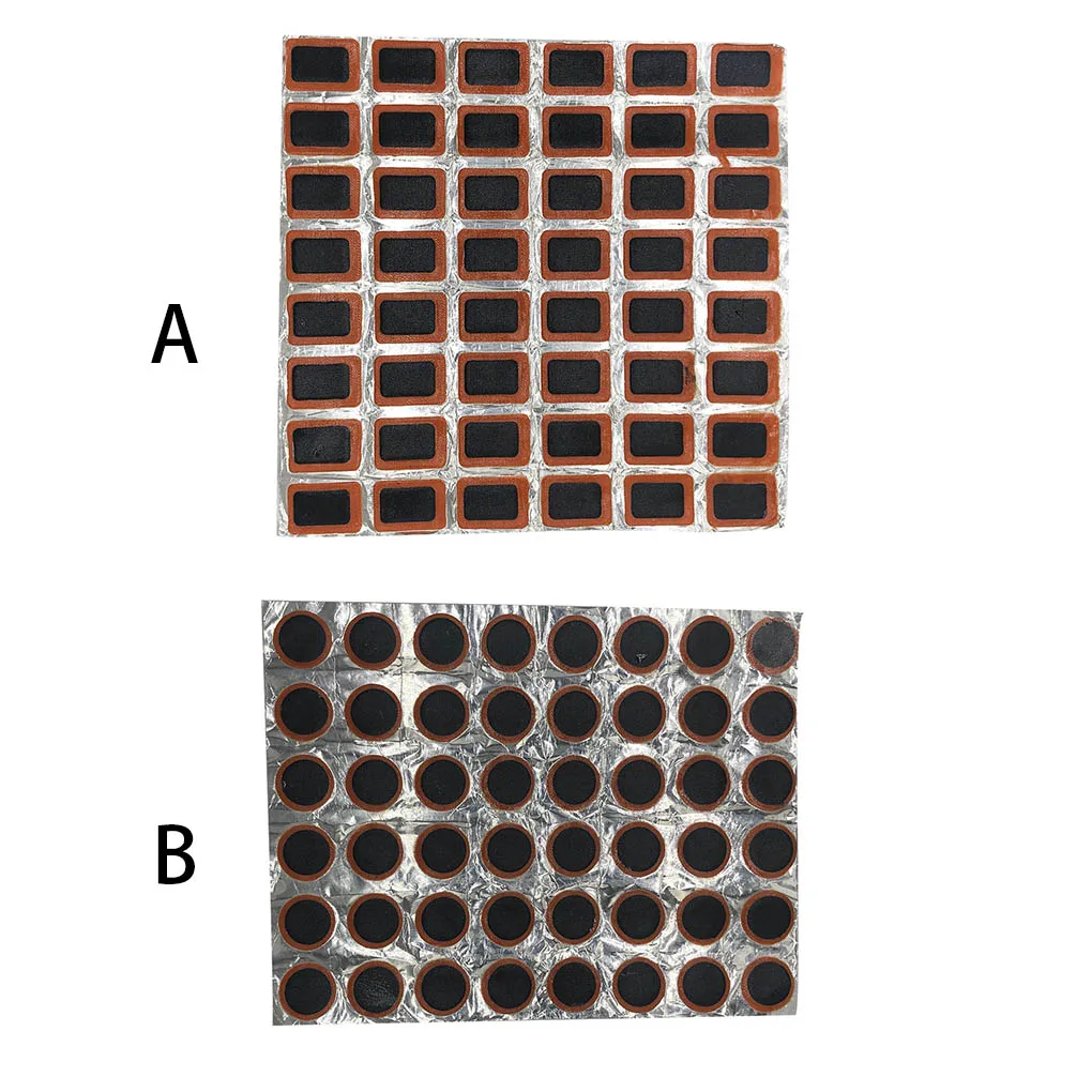 

48pcs Tire Repair Patch Bicycle Accessories Convenient Tube Puncture Repairing Pads Maintenance Tool Tyre Parts