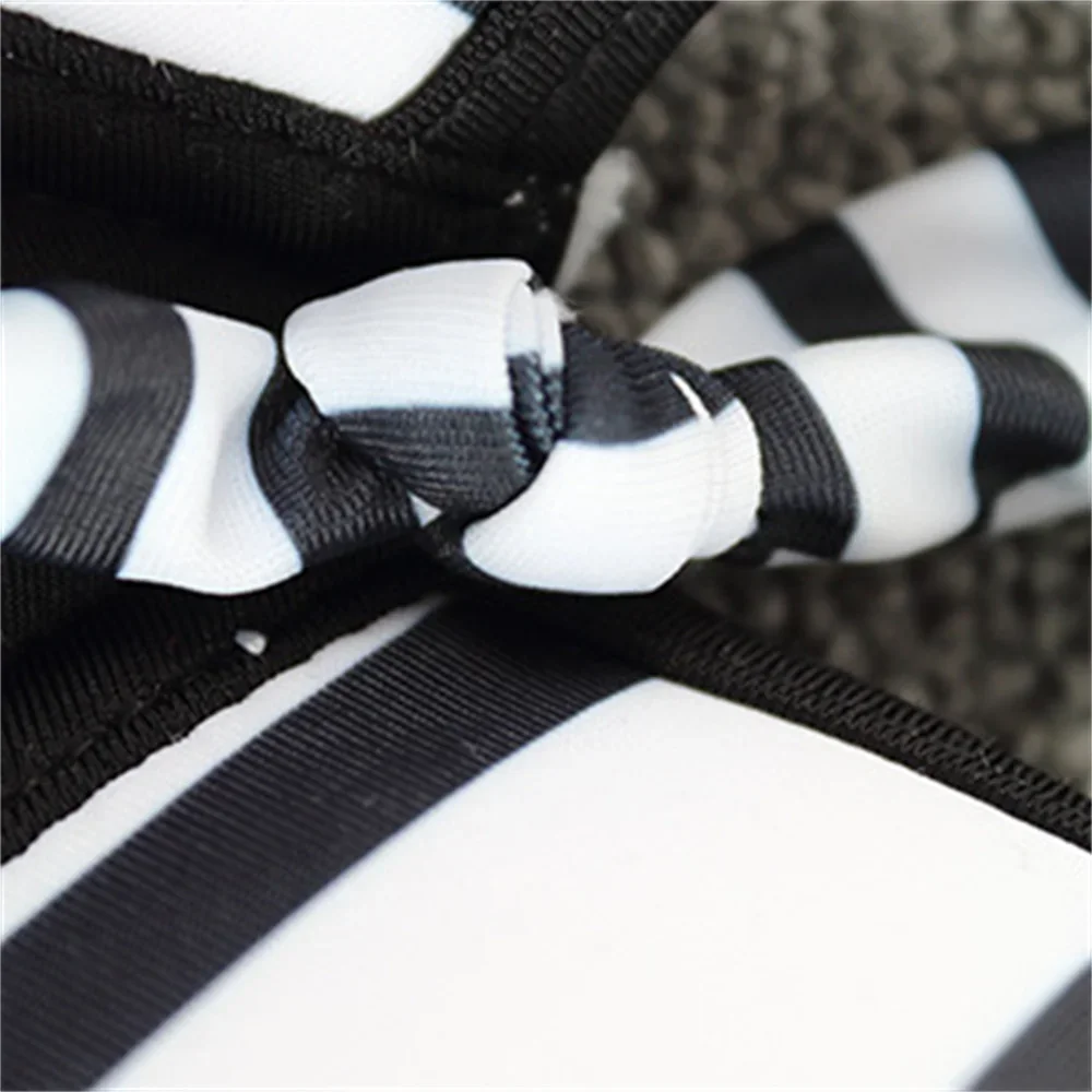 Купальник пуш-ап женский в полоску купальная одежда для отпуска с узлом из двух