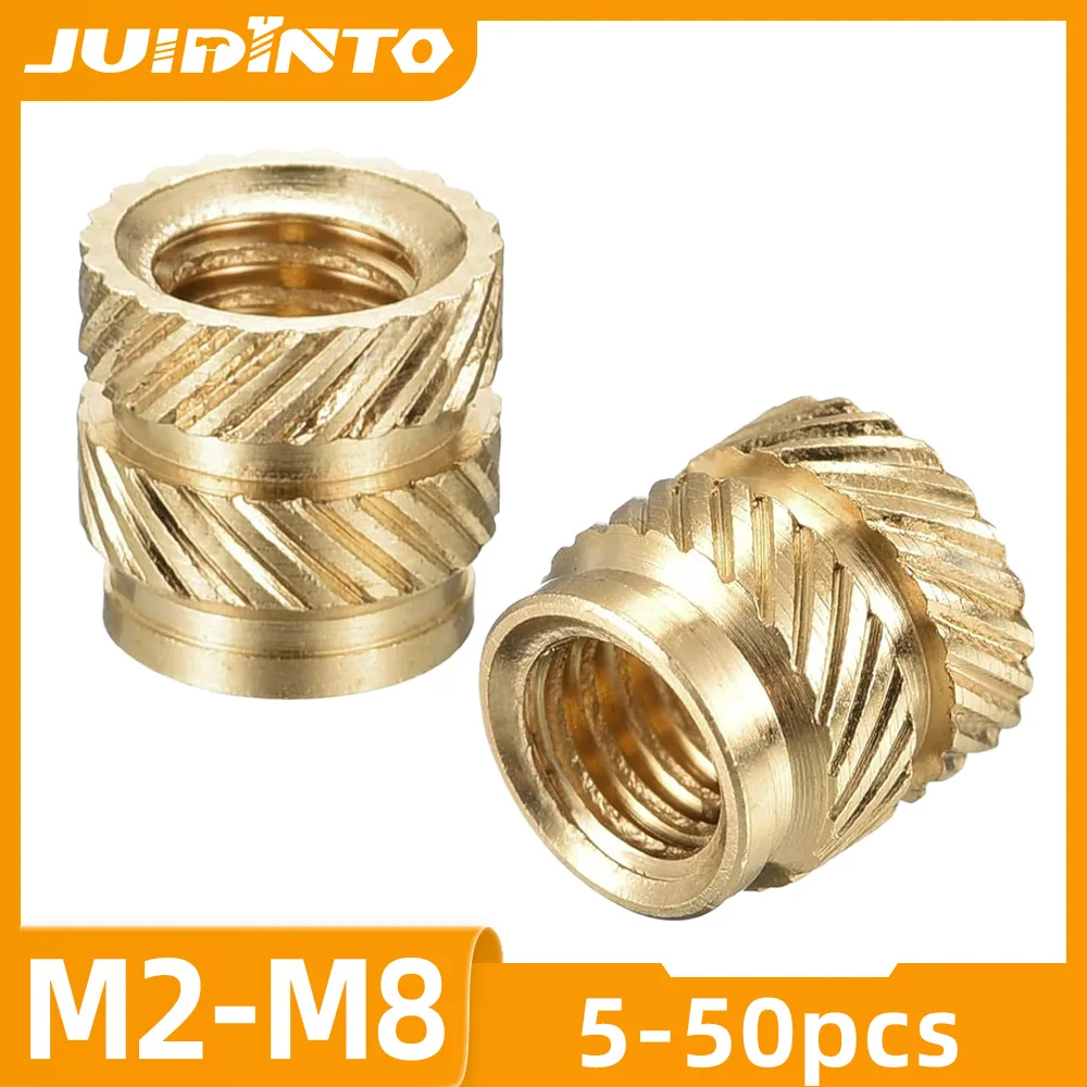 Латунные резьбовые вставки JUIDINTO M2 M3 M4 M5 M6 M8 | AliExpress