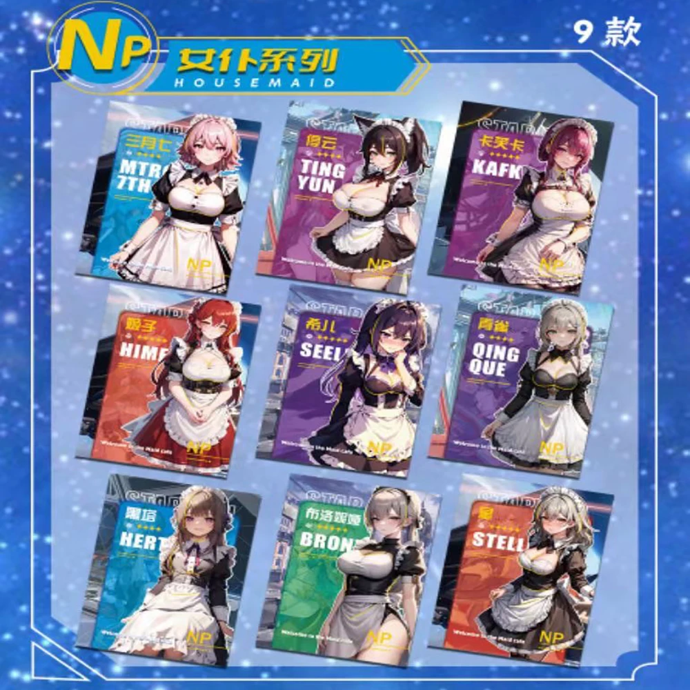 Оригинальные игральные карты для приключений Honkai Star Rail из аниме окружающие