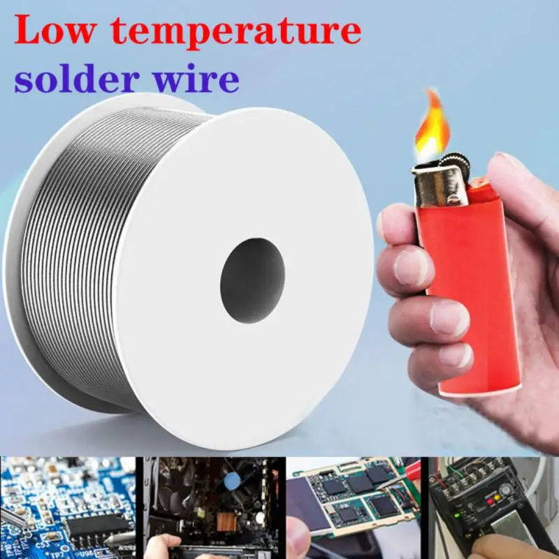

New Lighter Stainless Steel Solder Wire Disposable Copper-iron-nickel Battery Pole Piece Welding Universal Solder Wire Low Melt