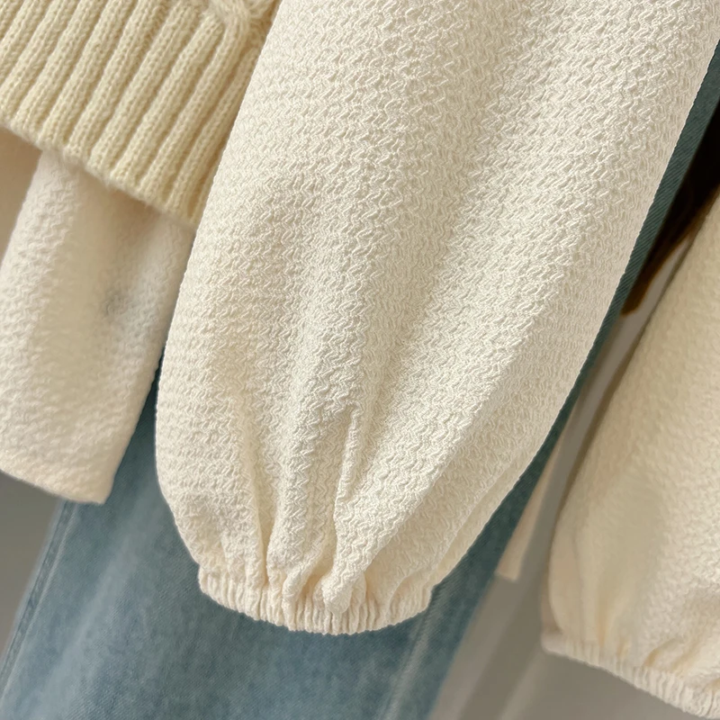 Милый стильный шикарный женский комплект из двух предметов MiiiiX свободная