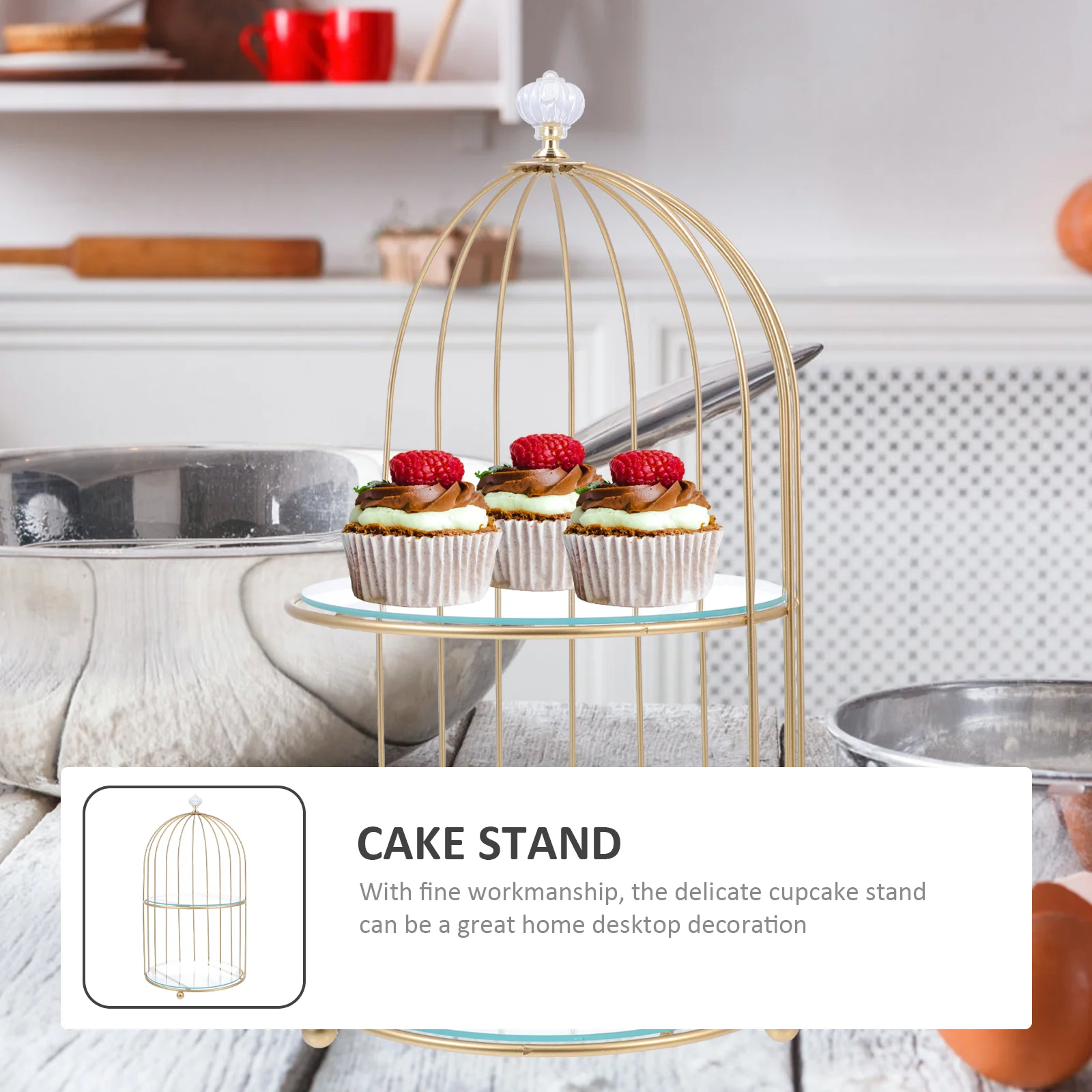 Подставка для торта десерта поднос ювелирных изделий декоративная полка