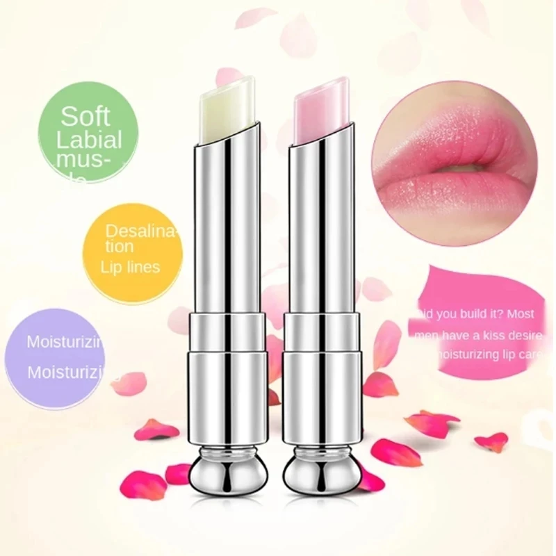 

1 Pcs Lip Balm Temperature Color Change Natural Long-Lasting Moisturizing Nourish Lips Care Lipstick Anti Aging Beauty Cosmetic