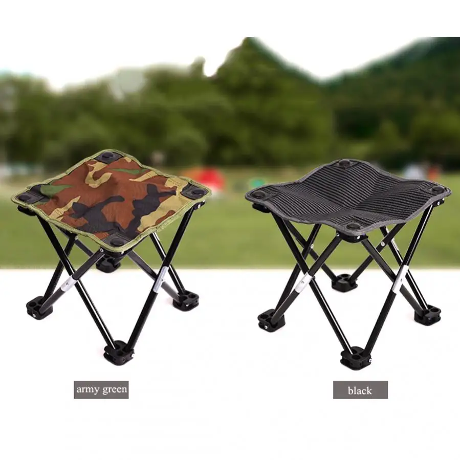 Складной стул для рыбалки складной портативный из ткани Оксфорд складное