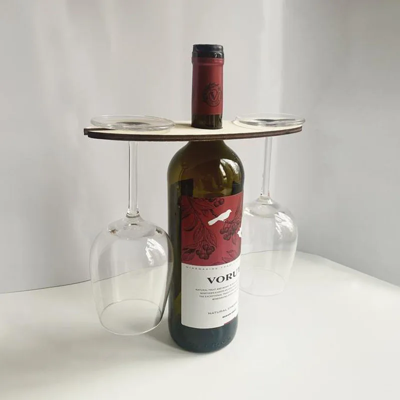 

Wooden Wine Rack Creative Personalized Wooden Crafts Gift Of Wine Lovers