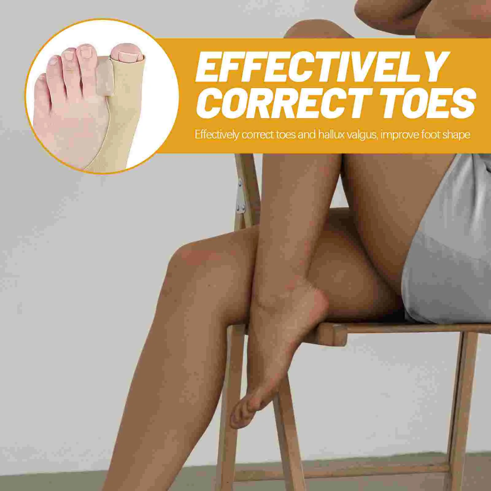 

Bunion Brace Correction Toe Separators Men Strap Straighteners Crooked Toes Women Dividers Overlapping Foot Protector