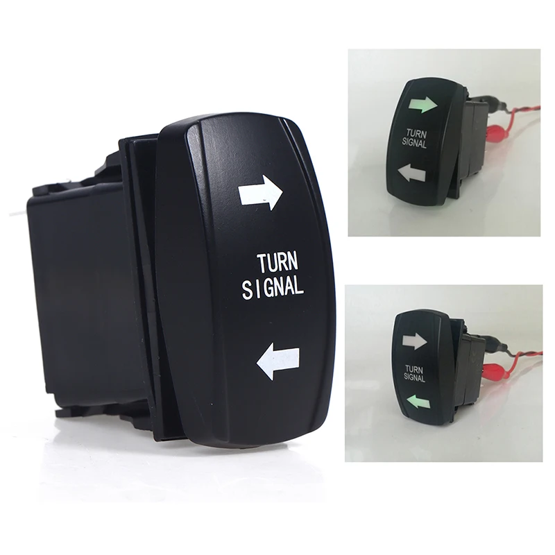 

Motorhome Yacht Modification Switch Boat Type Switch Double Light Rocker Boat Type Switch Left And Right Steering