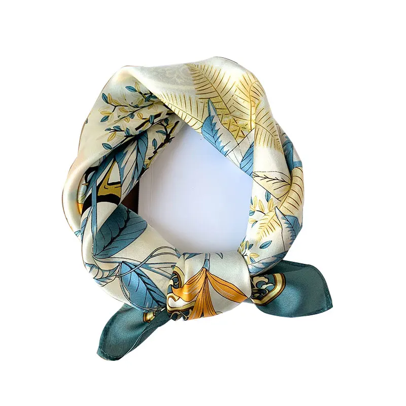 

100% натуральный шелк, квадратные шарфы, Женская бандана, платок, шейный платок, модный шарф, шали, Пашмина, Женский хиджаб