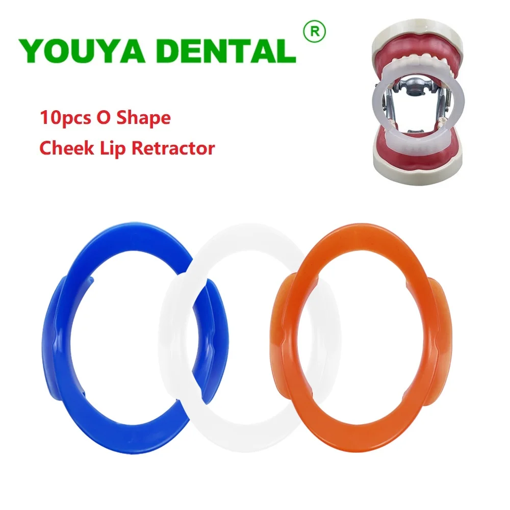 10 шт. 3D стоматологический открывалка для рта O-образный ретрактор губ и щек