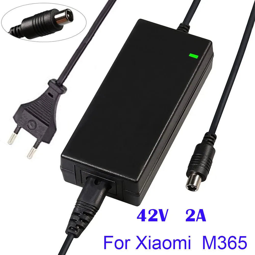 

42V 2A Power Adapter Type Supply Charger For 36V Bird Xiaomi Lime M365 Jump Spin Lyft Lime S Skip Segway Ninebot Escooter