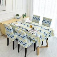 cotton linen tablecloths stripe coffee table cloth chair cover custom square rectangle table cover