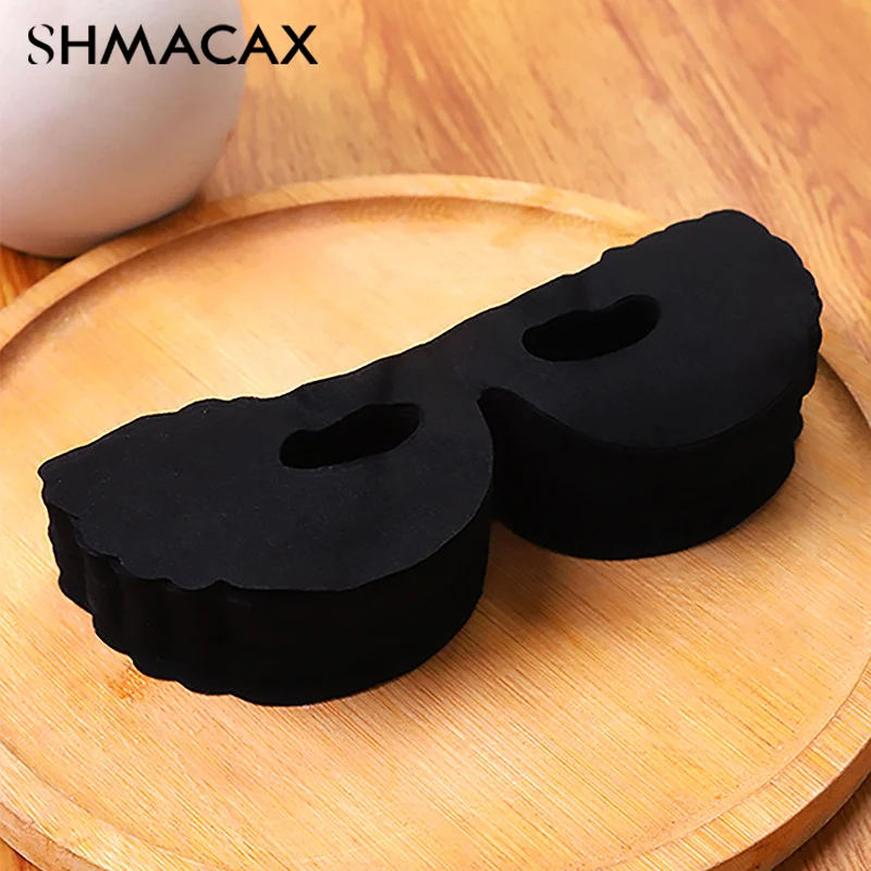 Маска для глаз одноразовая из бамбукового угля 100 шт.