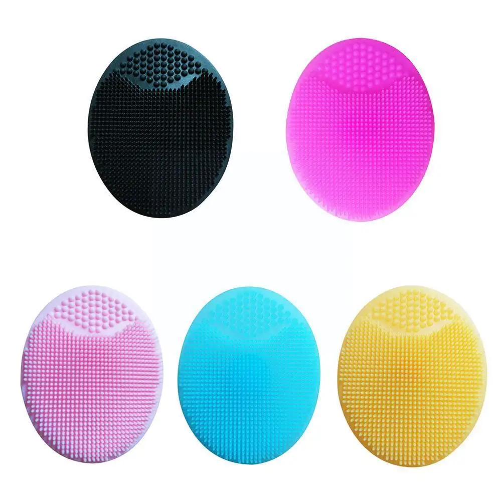 

Facial Brush Sillicone Deep Cleansing Pore Skin Care Soft Cleansing Beauty Scrub Head Boby Tool Lightweight W2B7