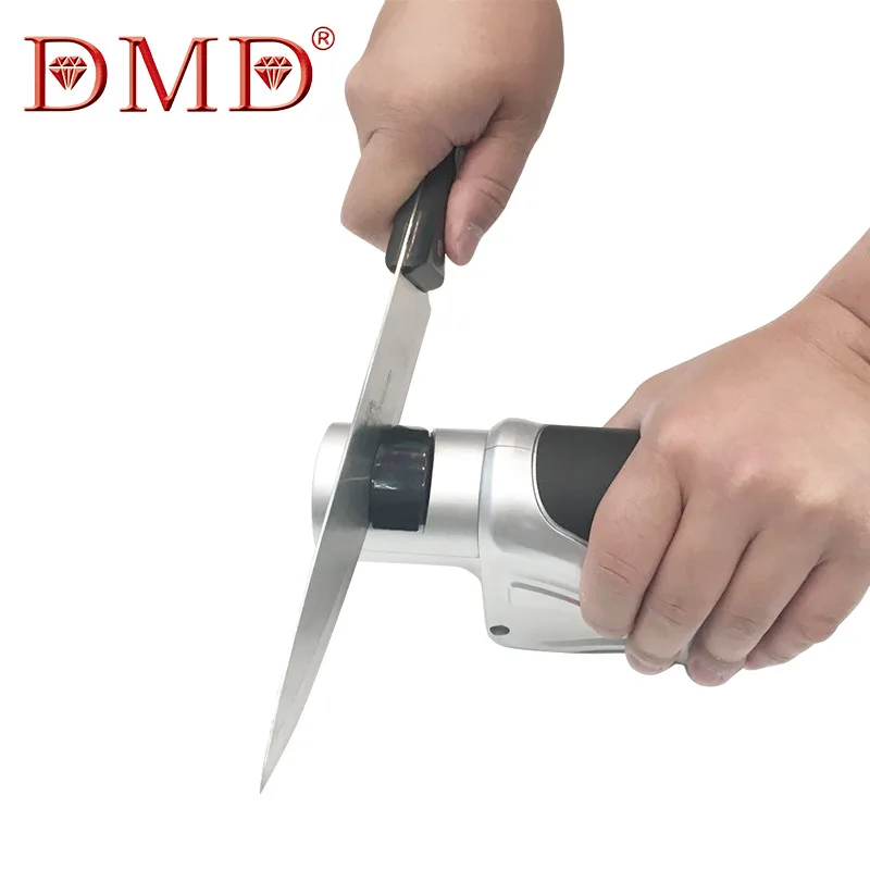 DMD Алмазная электрическая точилка для ножей LX1628 трехступенчатая кухонных | Дом и