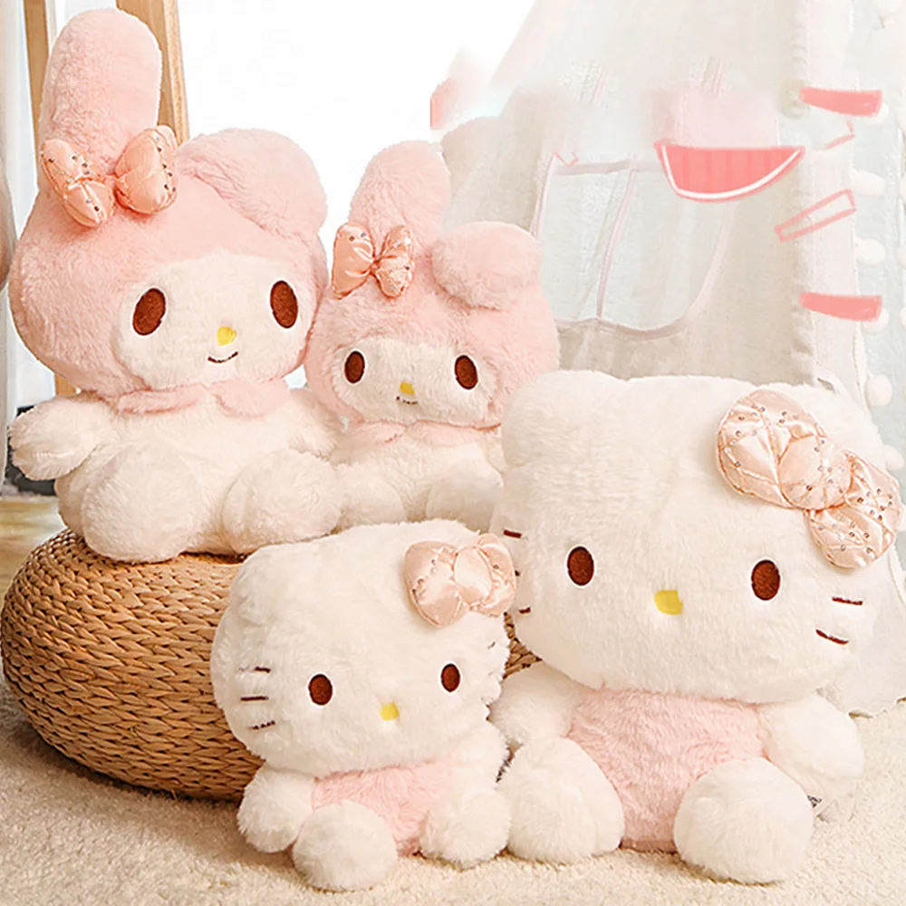 

Sanrioed Kawaii Plush Toy 28Cm My Melody Hello Kitty Plush Doll Plush Toy Children Sleeping Doll Cute Gift