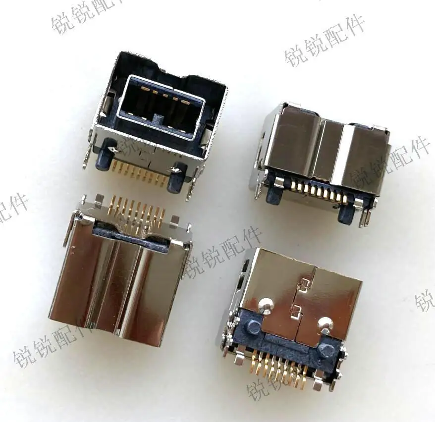 Для IEEE 1394B 9P гнездовой SMT параллельный пост USB-разъем 1394B 1394 гнездо (art.: 3920d3bb28678) - 3920d3bb28678