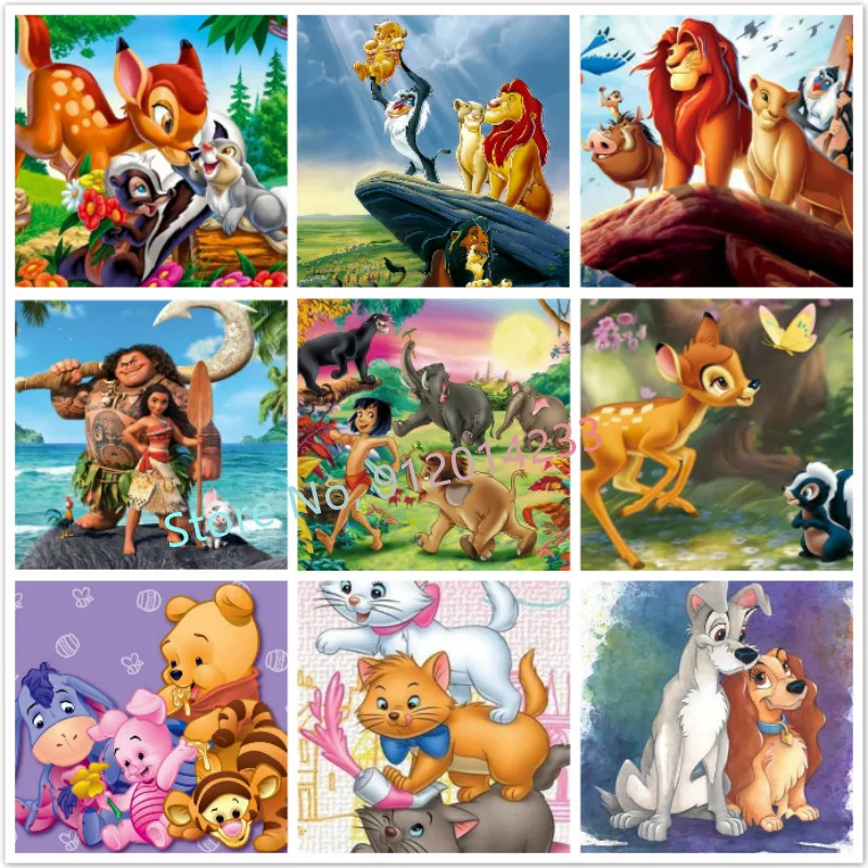 5D диснеевские бриллиантовые вышивки Винни-Пух | Дом и сад