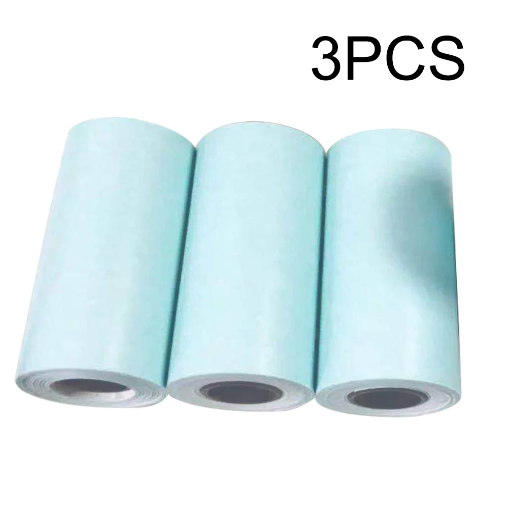 

3rolls 57x30mm With Self-adhesive Smooth Strong Practical Printable Sticker Paper Professional Label Home Office For Peripage A6