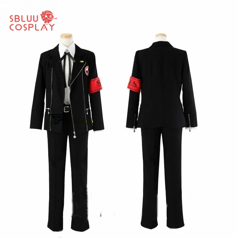 

SBluuCosplay Shin Megami Tensei Persona 3 Minato Arisato Junpei Iori Man school uniform Cosplay Costume Custom Made