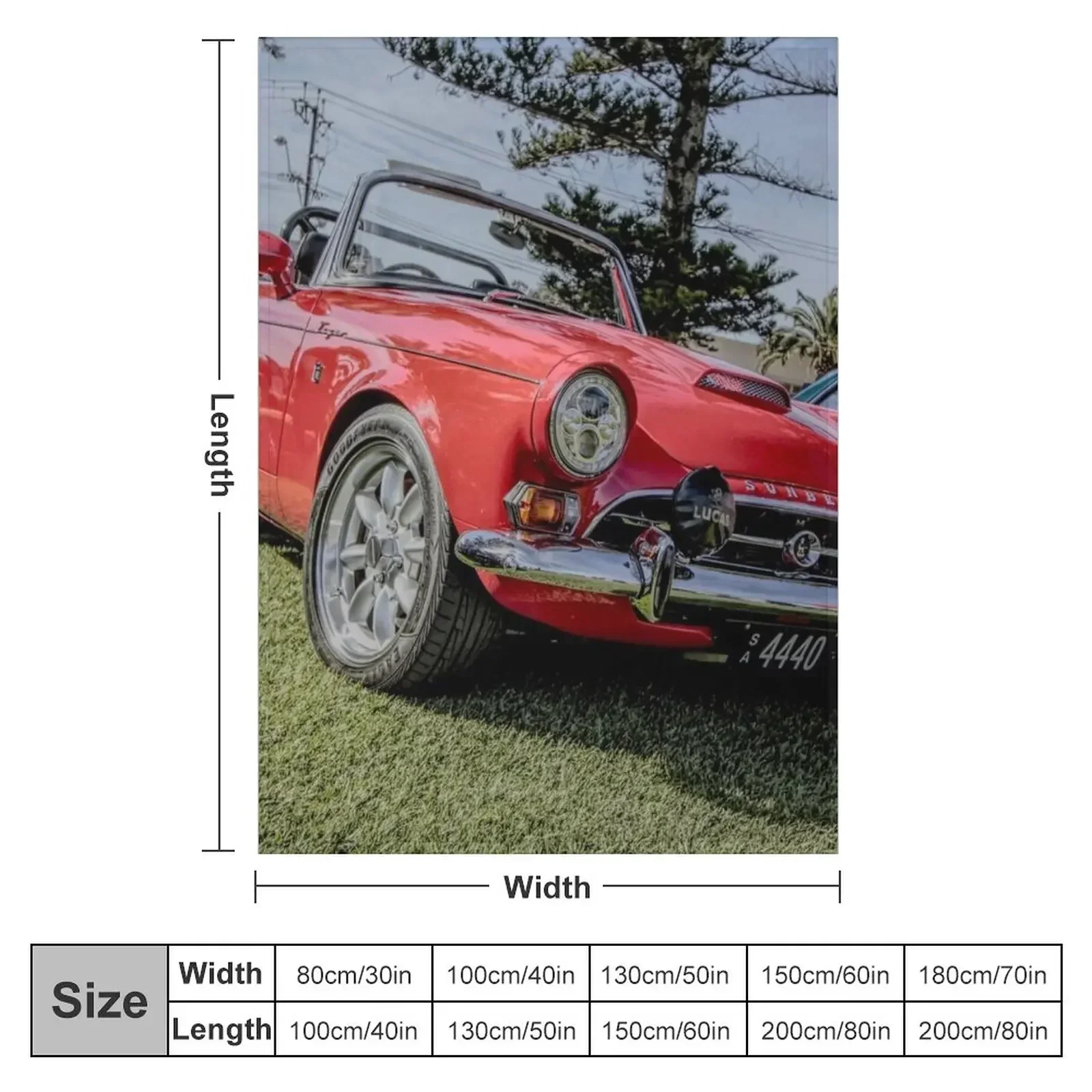 Sunbeam Тигр в красном пледе одеяло смешной подарок Косплей Аниме фотография