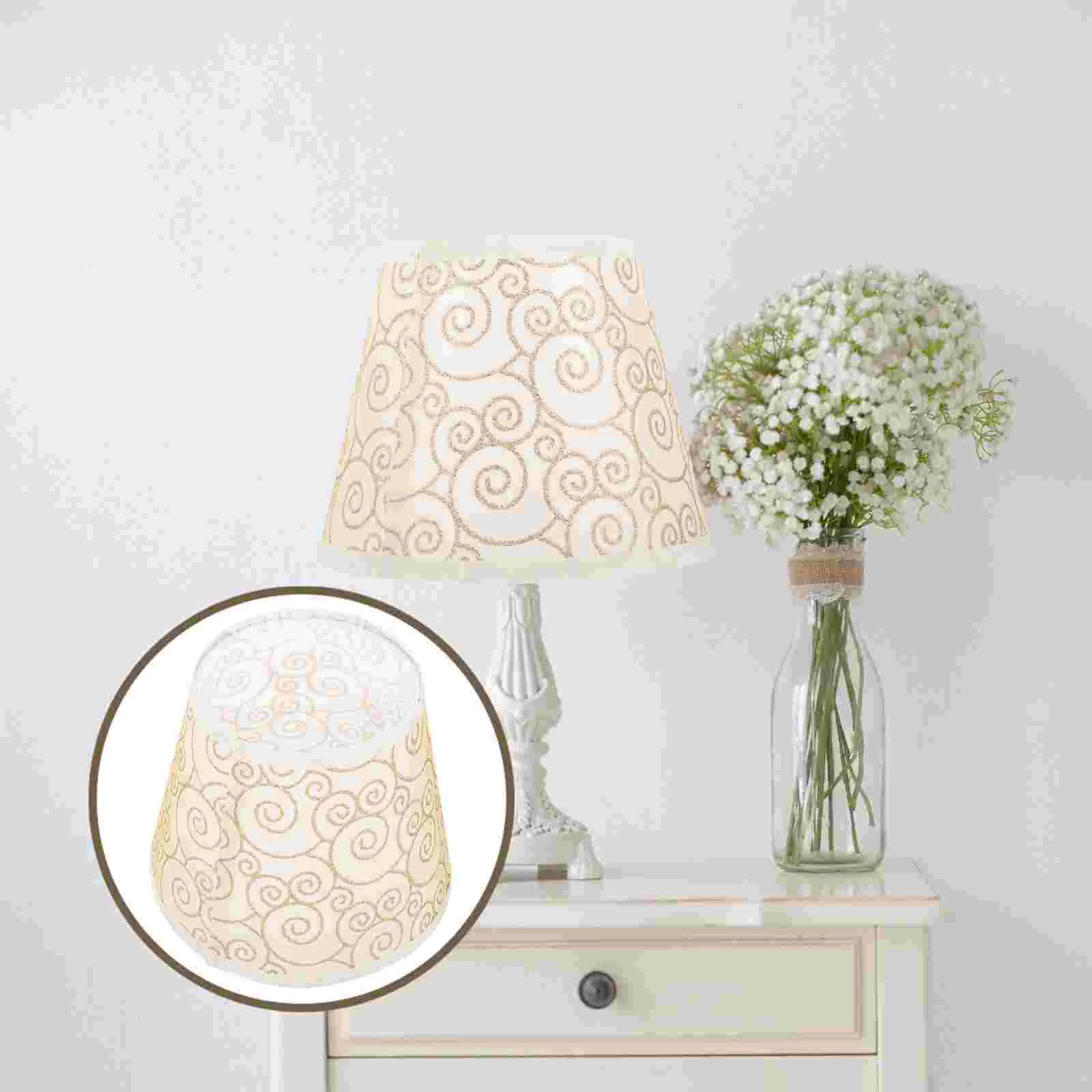 Винтажные абажуры тканевый настольный абажур настенные бра небольшой аксессуар