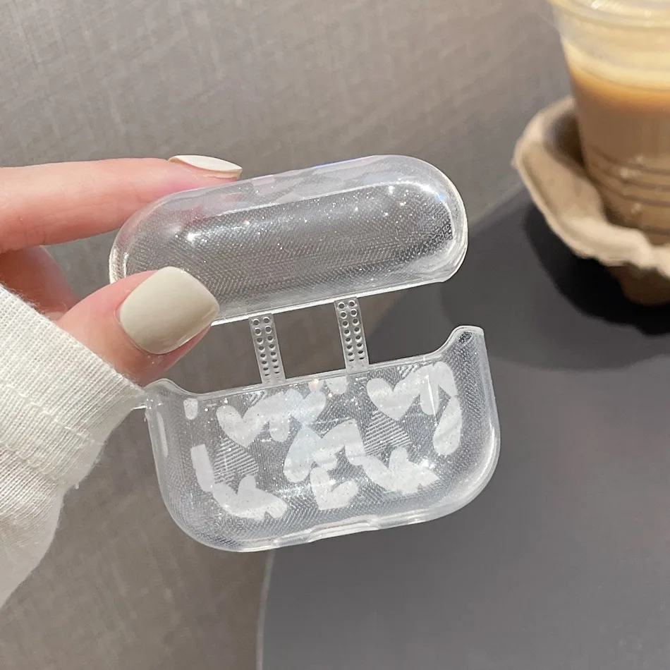 Чехол для AirPods Pro 2 / airpod 3 /AirPods VBYGXTIN прозрачный силиконовый