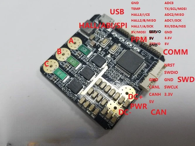 VESC6 Benjamin ESC импортные компоненты скейтборд высокая производительность
