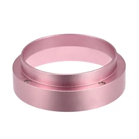 uxcell aluminum coffee dispenser funnel tool 58mm inner dia for home kitchen accessory pink