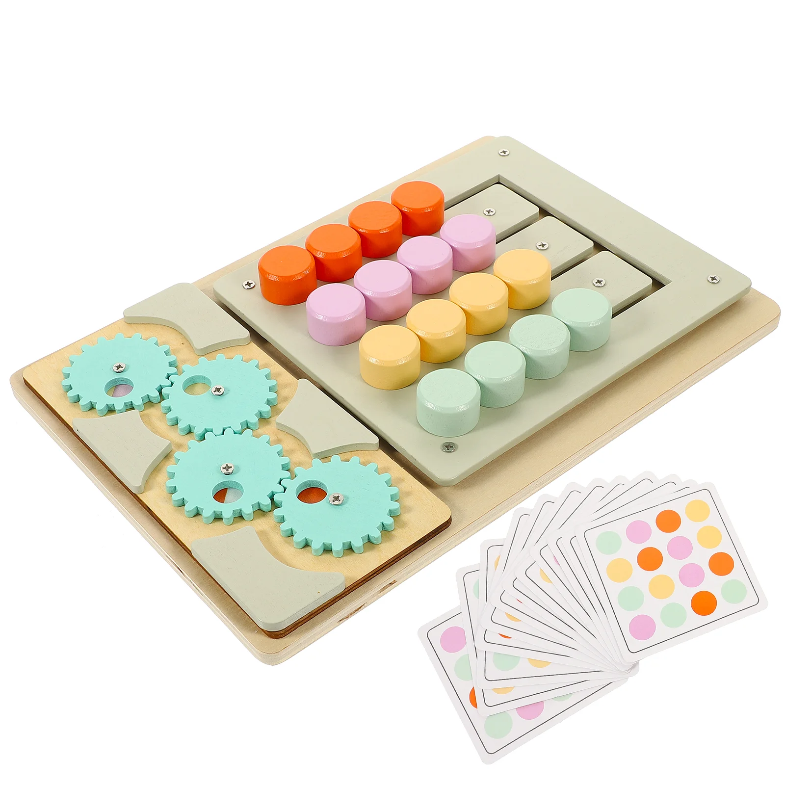 

Classification Board Wood Sorting Toy Kids Toys Educational Track Game Color Matching