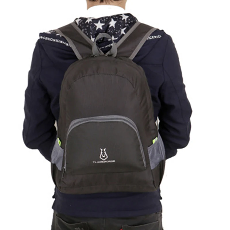 

Мужской складной рюкзак для путешествий на открытом воздухе, спортивный походный рюкзак для альпинизма, рюкзак для кемпинга, школьная сумк...