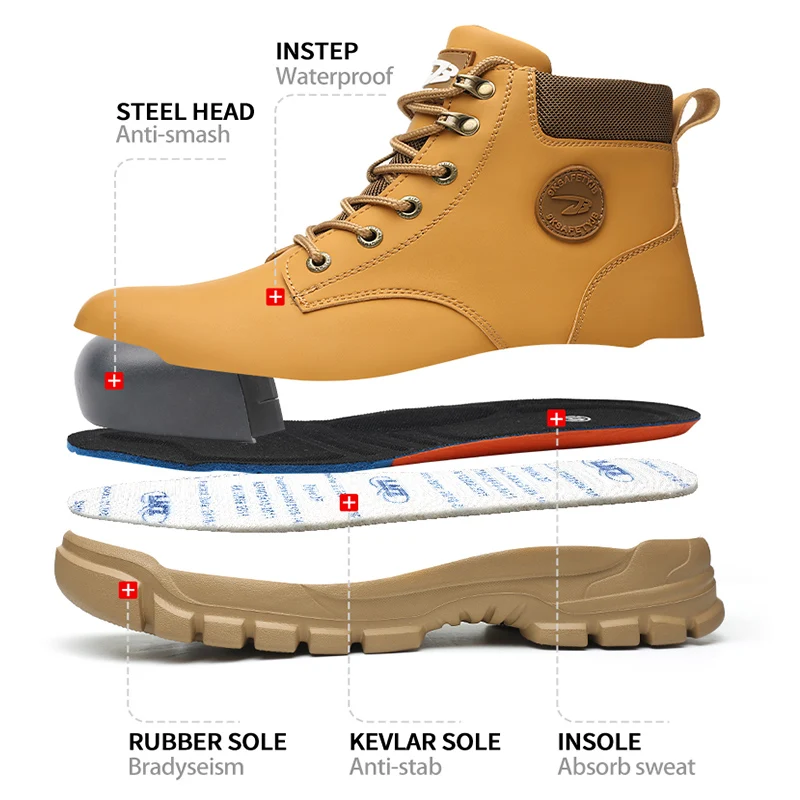 Рисунок 3 - Непромокаемые защитные ботинки для мужчин Waliantile